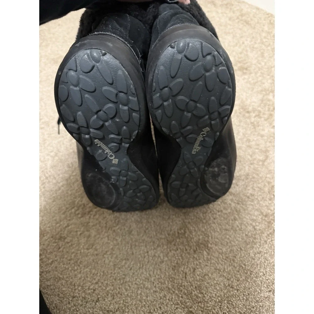 columbia sierra summette Black Winter Boots Woman's Size 11